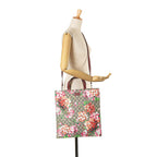 Gucci GG Supreme Blooms Convertible Soft Tote (SHG-Tslgb7)