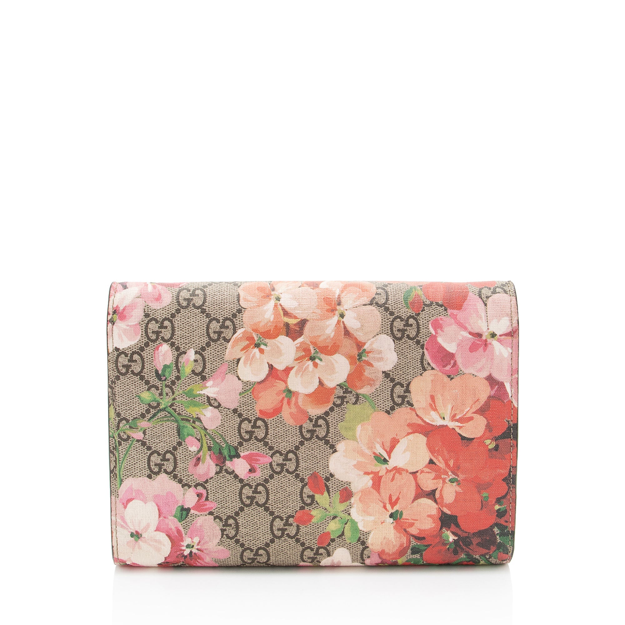 Gucci GG Supreme Blooms Dionysus Chain Wallet