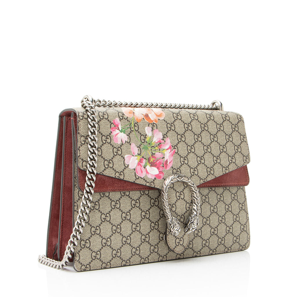 Gucci GG Supreme Blooms Dionysus Large Shoulder Bag