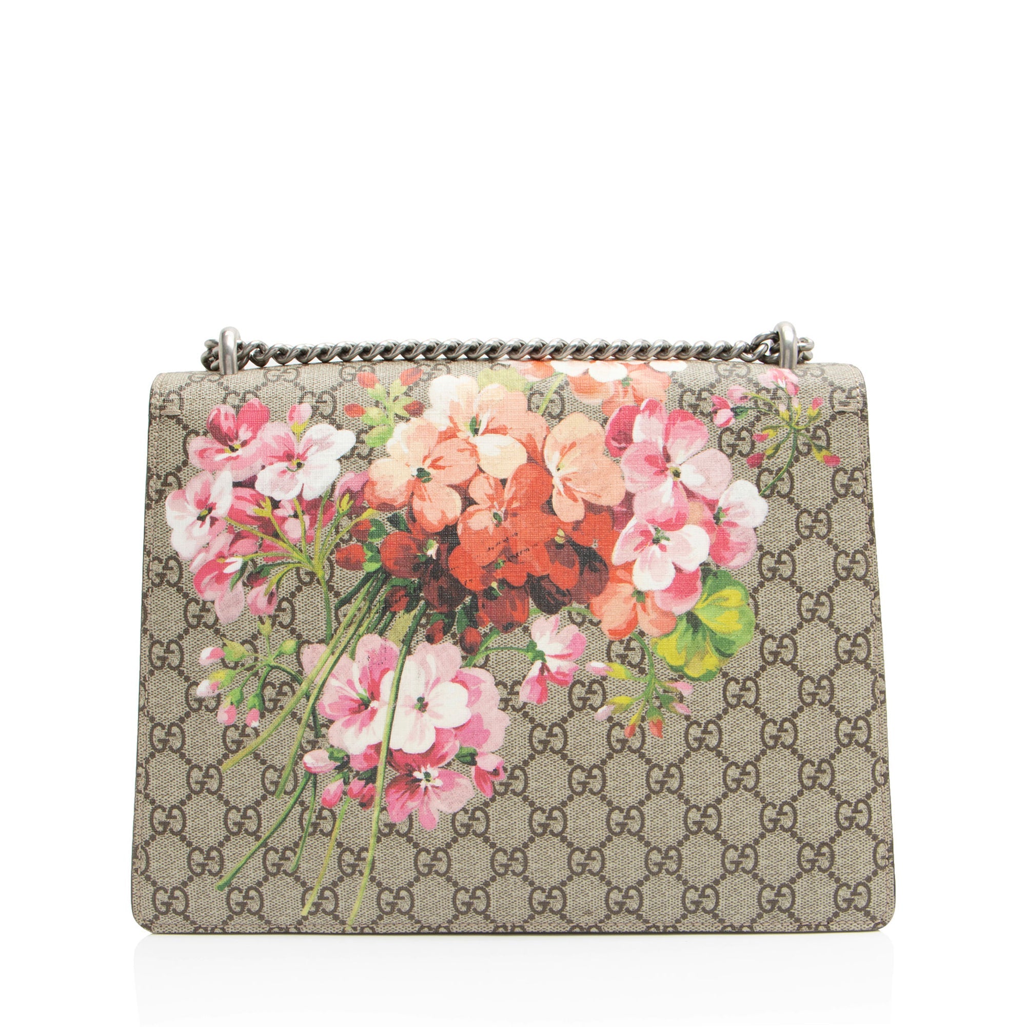 Gucci GG Supreme Blooms Dionysus Medium Shoulder Bag