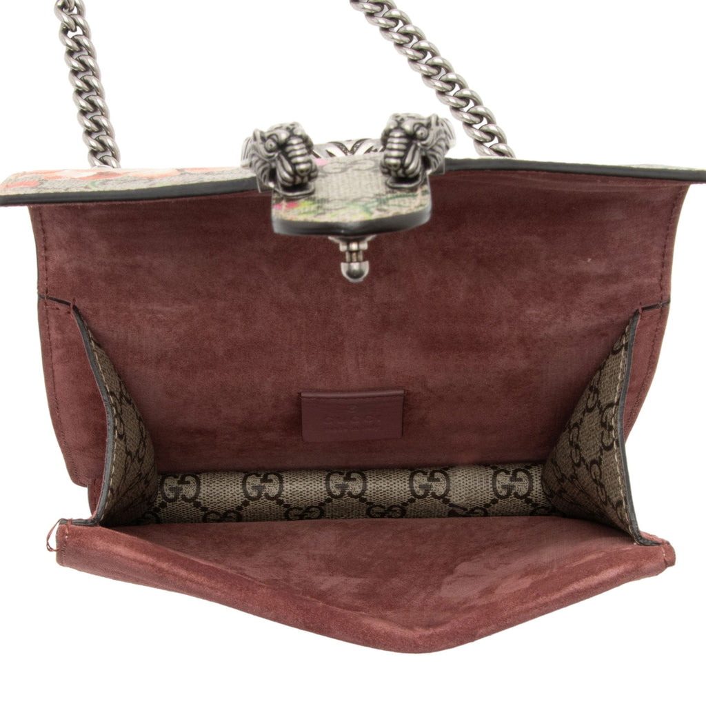 Gucci GG Supreme Blooms Dionysus Mini Bag (SHF-uPZep0)