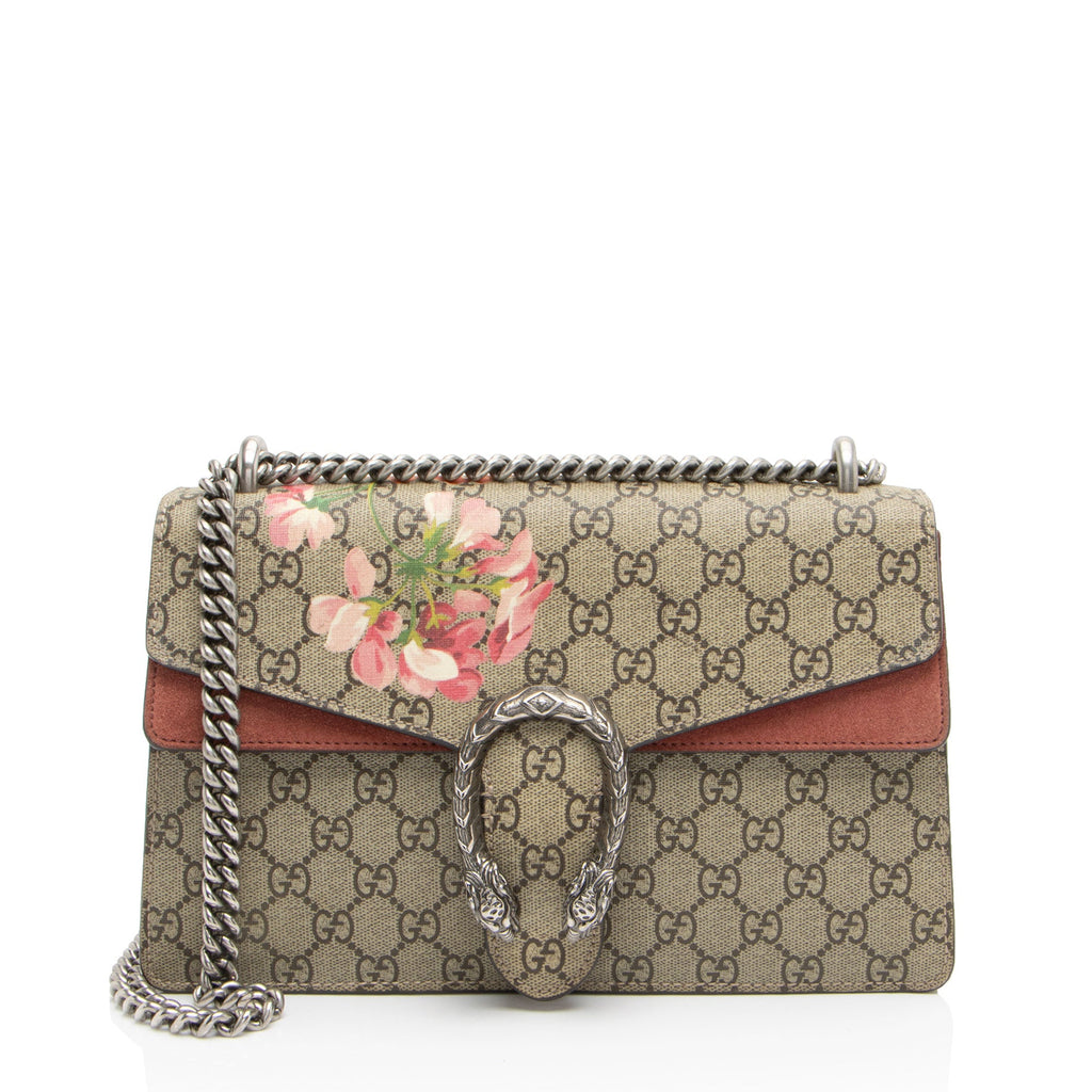 Gucci GG Supreme Blooms Dionysus Medium Shoulder Bag