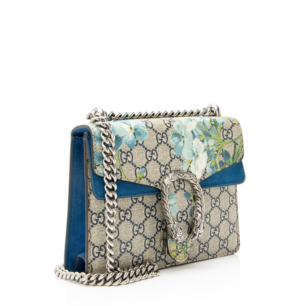 Gucci GG Supreme Blooms Dionysus Small Shoulder Bag