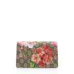 Gucci GG Supreme Blooms Dionysus Super Mini Bag (SHF-v9DXTo)