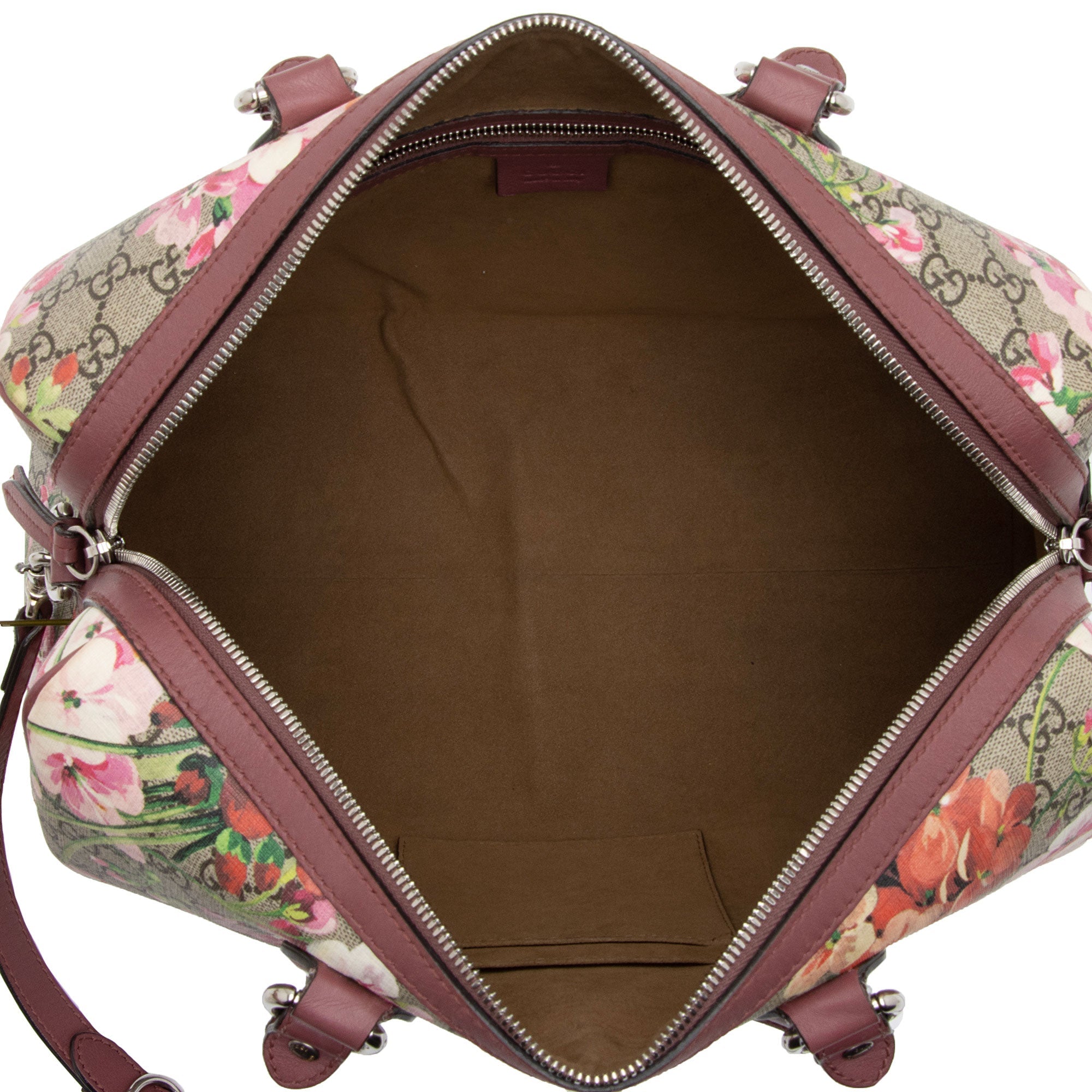 Gucci GG Supreme Blooms Boston Bag (SHF-Nm9g8A)