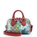 Gucci GG Supreme Blooms Mini Boston Bag (SHF-tIlAib)