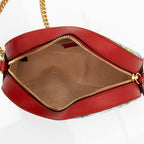 Gucci GG Supreme Blooms Mini Chain Bag (SHF-23390)