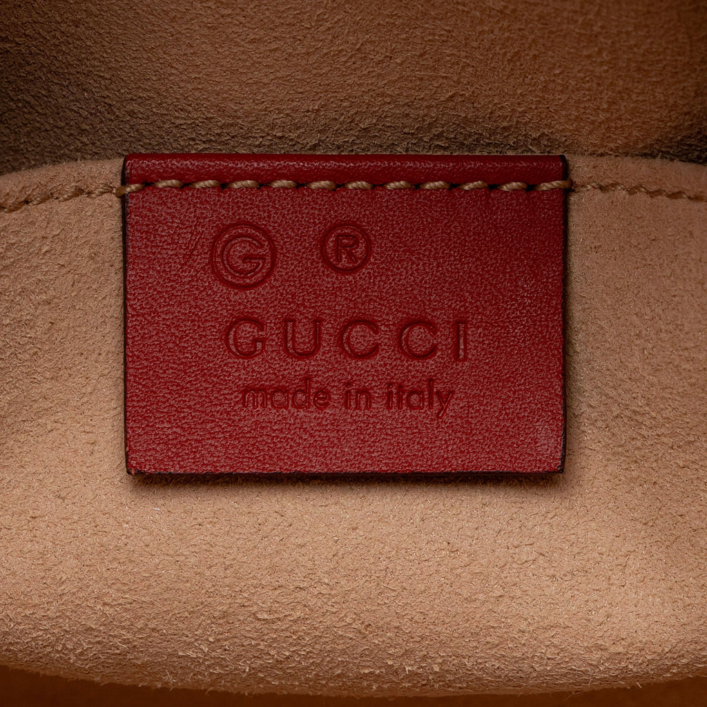 Gucci GG Supreme Blooms Mini Chain Bag (SHF-caSm0L)