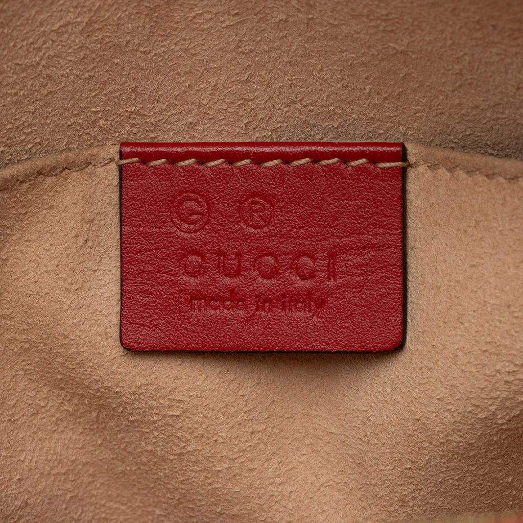 Gucci GG Supreme Blooms Mini Chain Bag (SHF-5o2pHV)