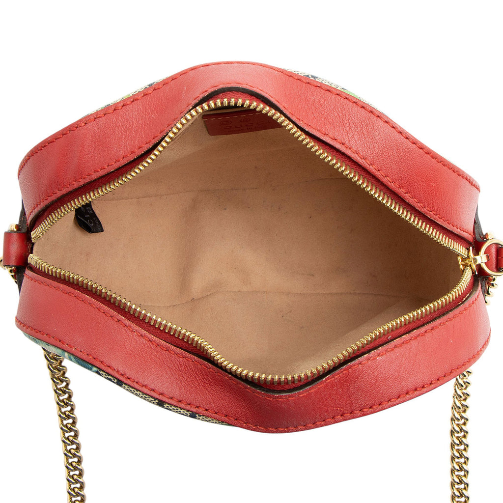 Gucci GG Supreme Blooms Mini Chain Bag