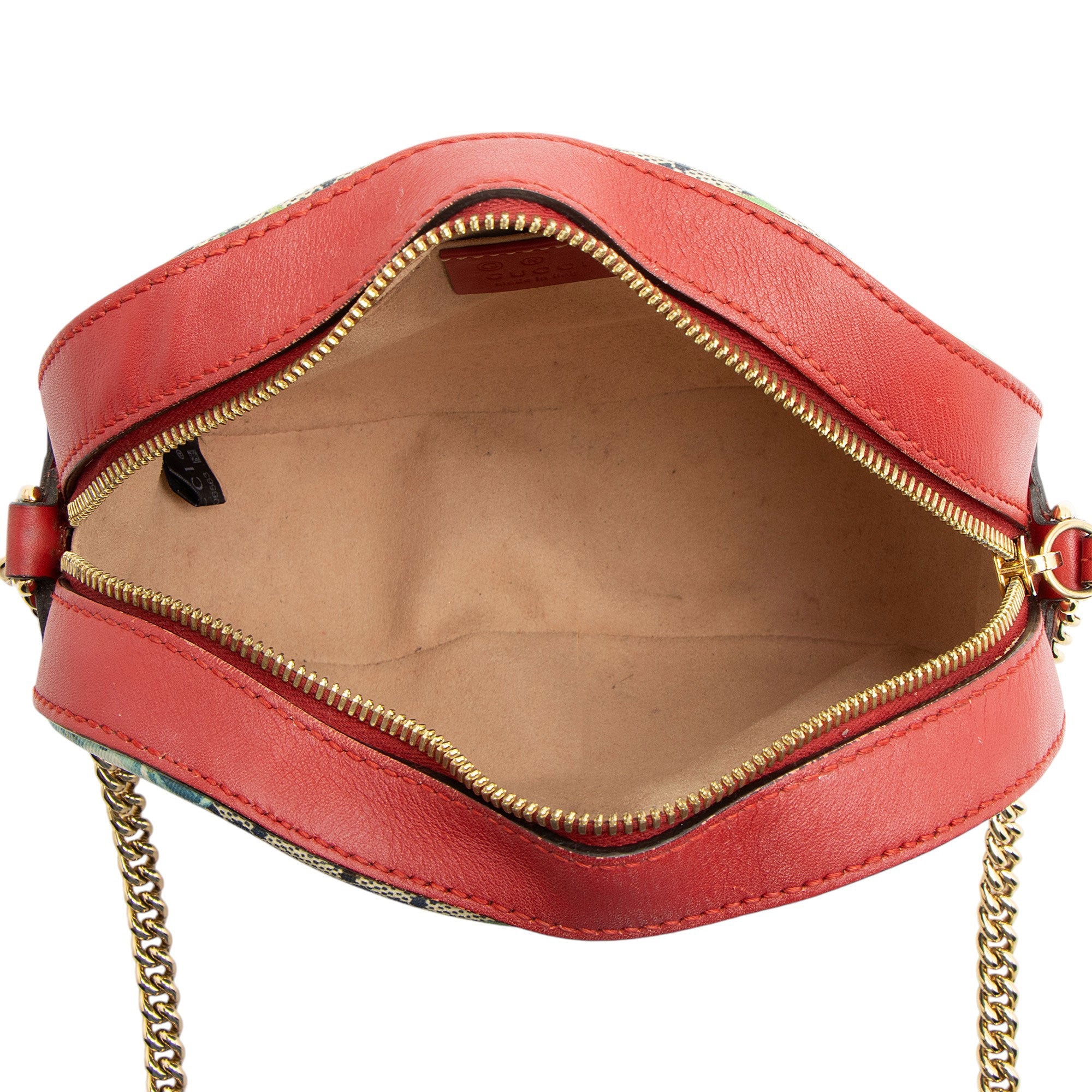 Gucci GG Supreme Blooms Mini Chain Bag
