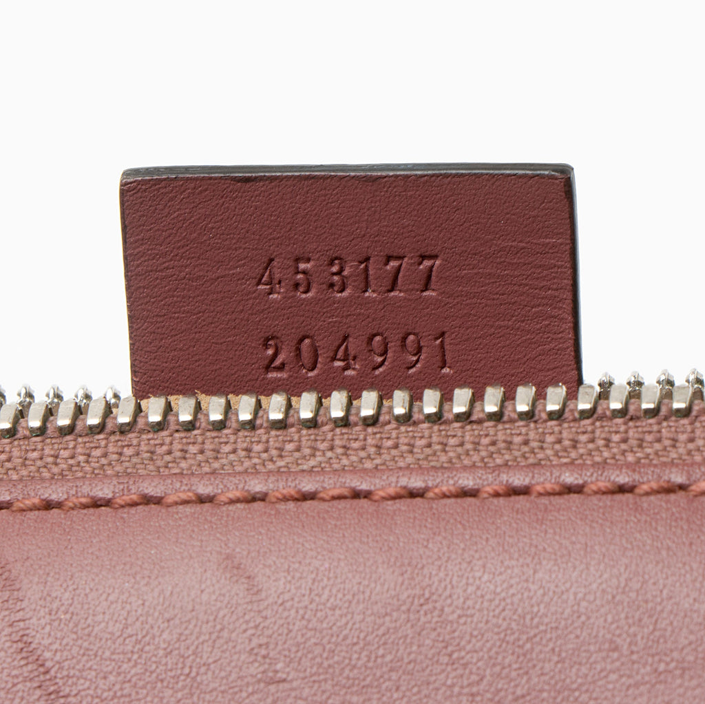 Gucci GG Supreme Blooms Mini Zip Tote