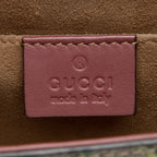Gucci GG Supreme Blooms Padlock Small Shoulder Bag (SHF-6zv2gD)