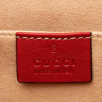 Gucci GG Supreme Blooms Padlock Small Shoulder Bag
