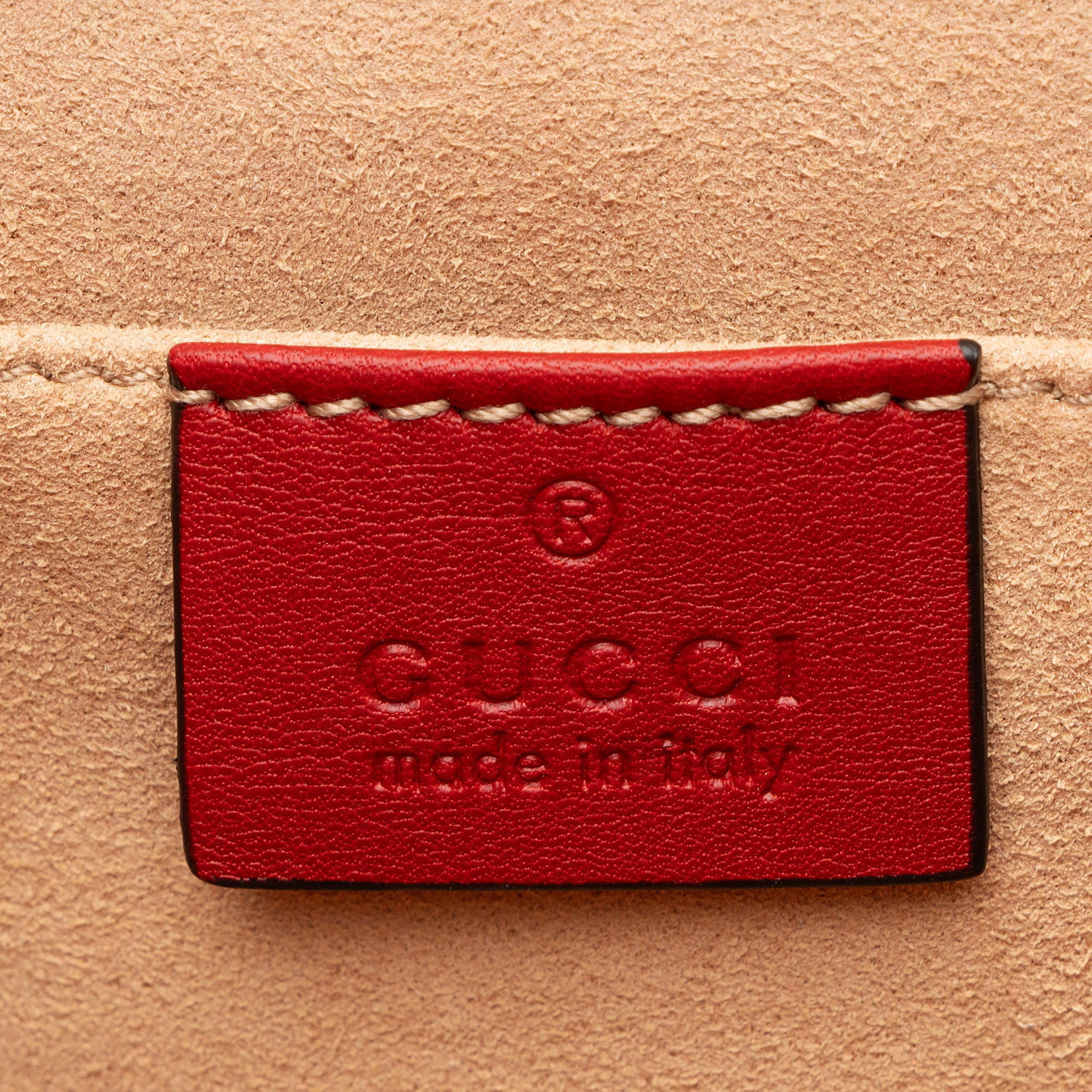 Gucci GG Supreme Blooms Padlock Small Shoulder Bag