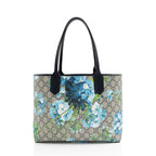Gucci GG Supreme Blooms Reversible Small Tote (SHF-OhRyKY)
