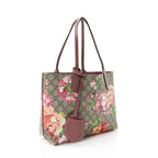 Gucci GG Supreme Blooms Reversible Small Tote