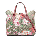 Gucci GG Supreme Blooms Satchel (SHG-dKOctA)