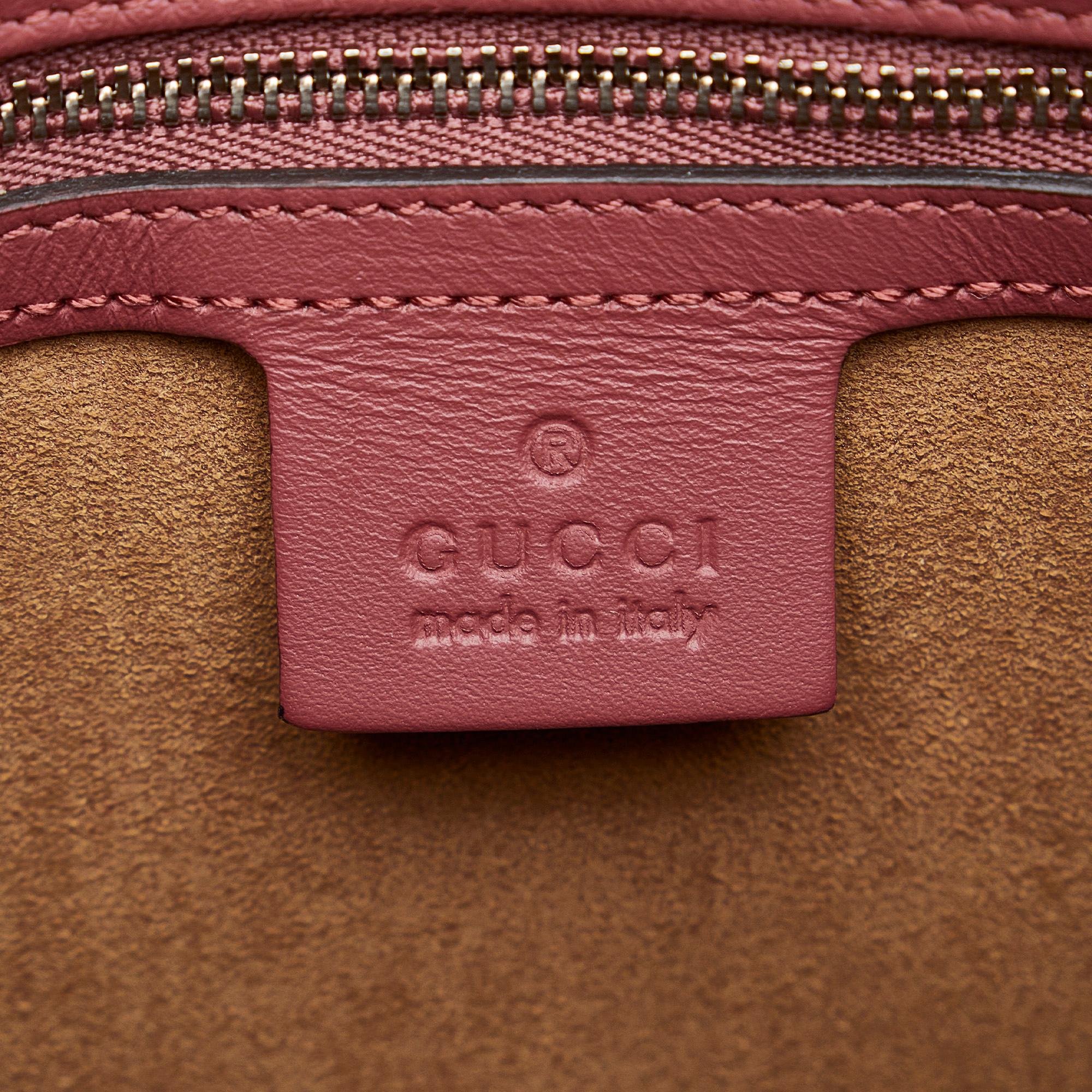 Gucci GG Supreme Blooms Satchel (SHG-dKOctA)