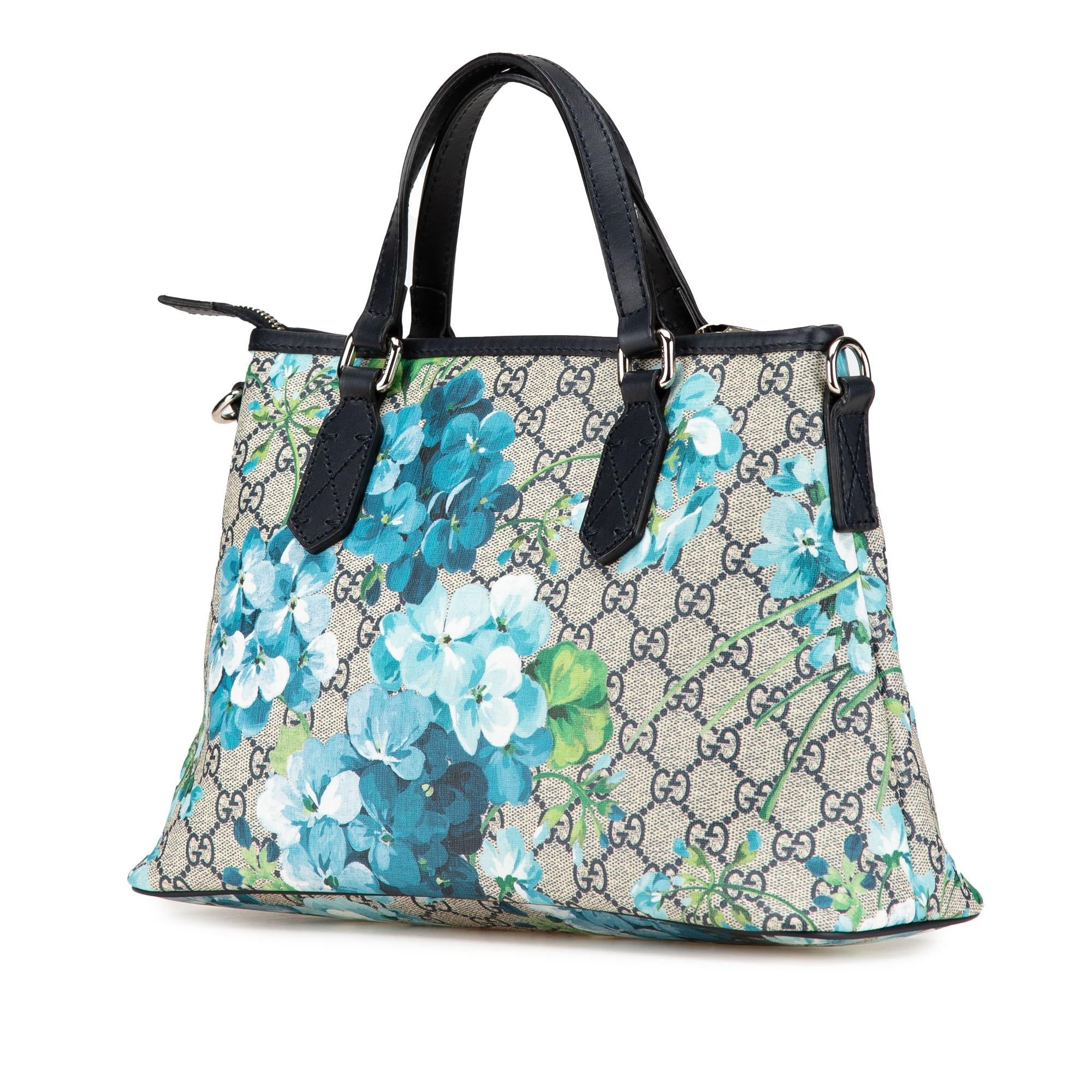 Gucci GG Supreme Blooms Satchel