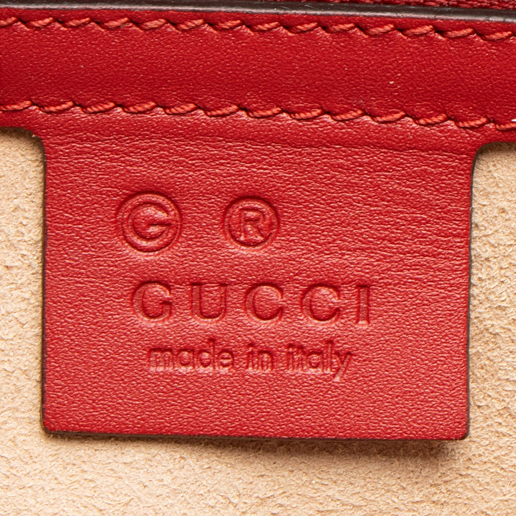 Gucci GG Supreme Blooms Small Satchel