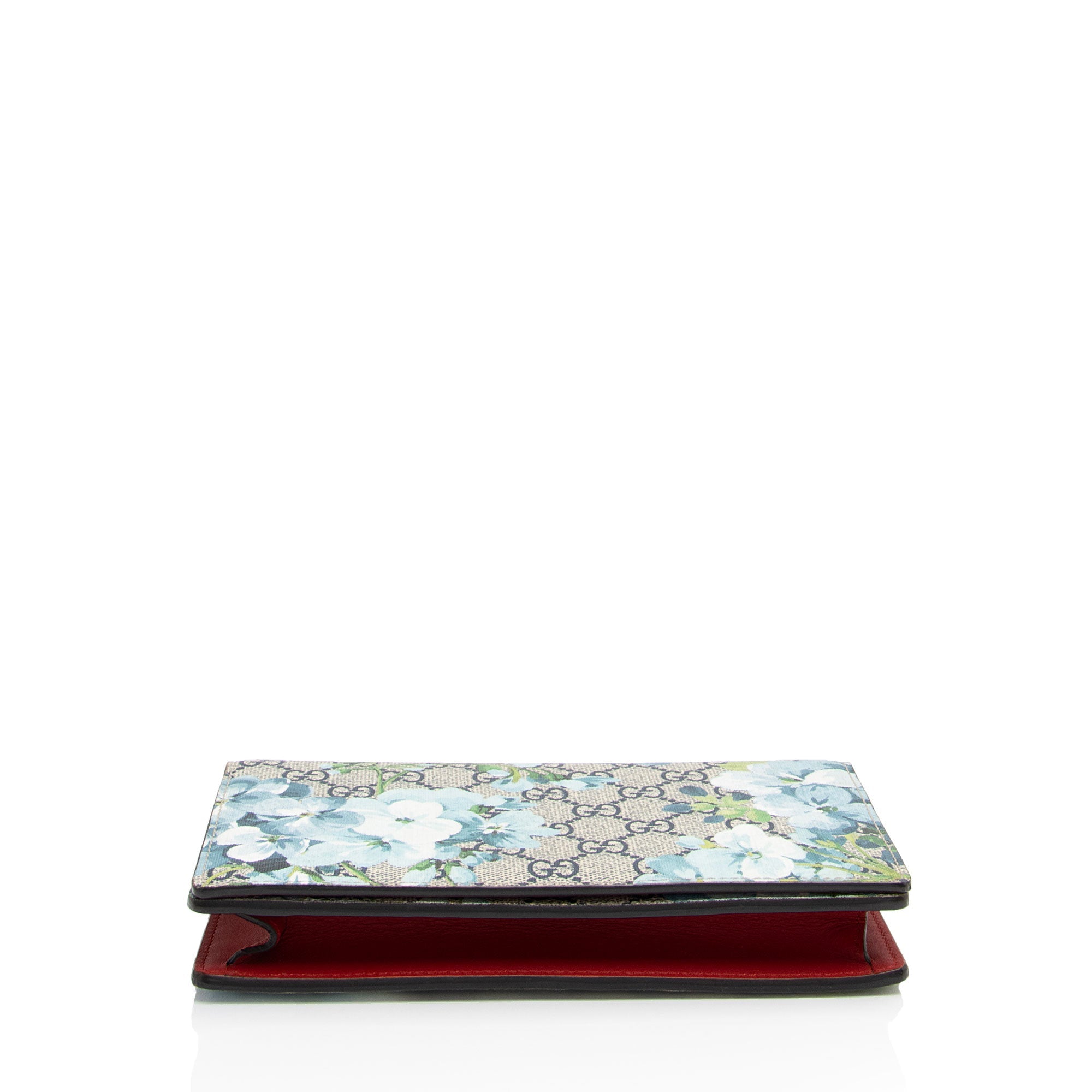 Gucci GG Supreme Blooms Wallet on Chain Bag (SHF-ipAKVB)