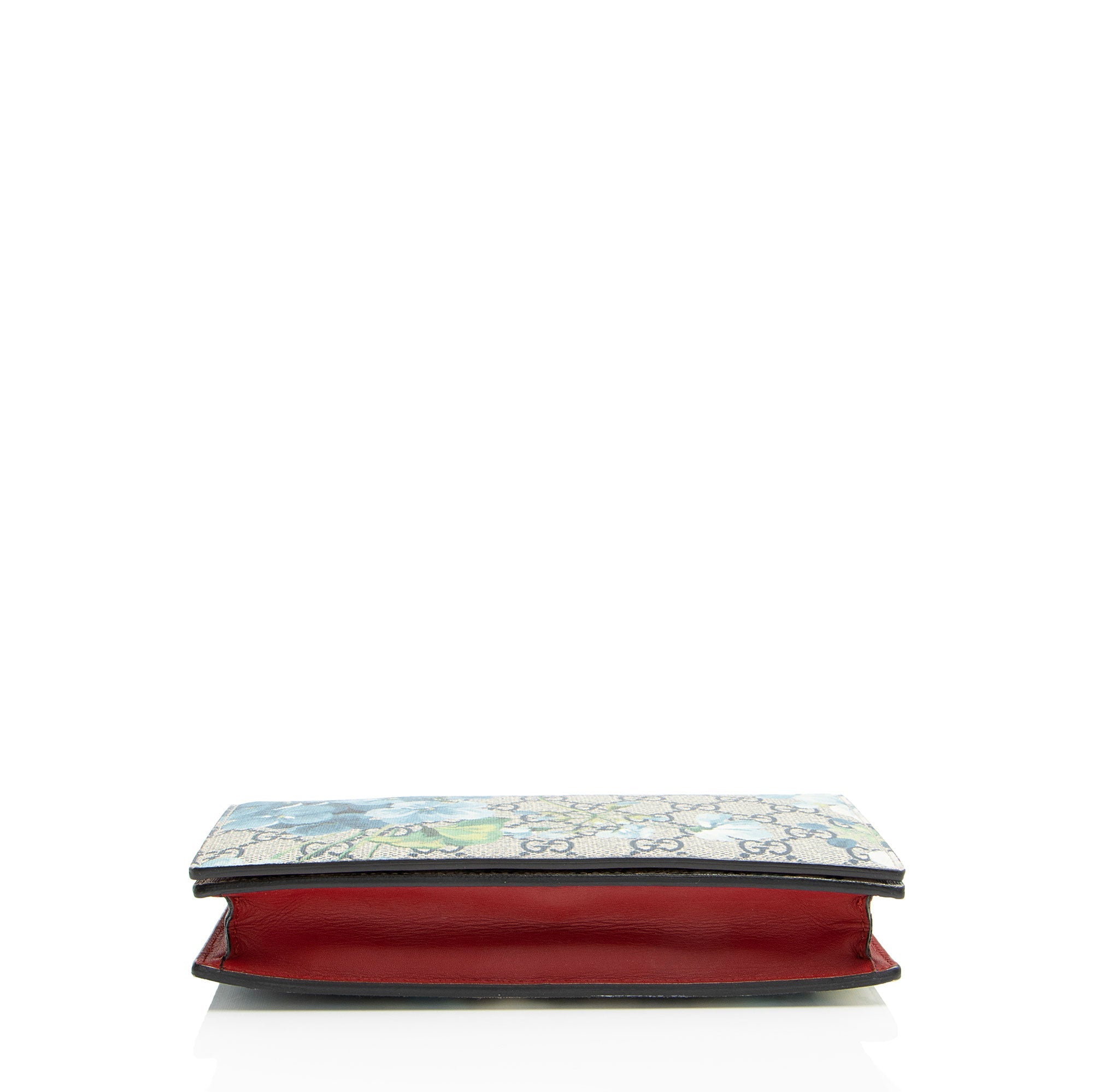Gucci GG Supreme Blooms Wallet on Chain