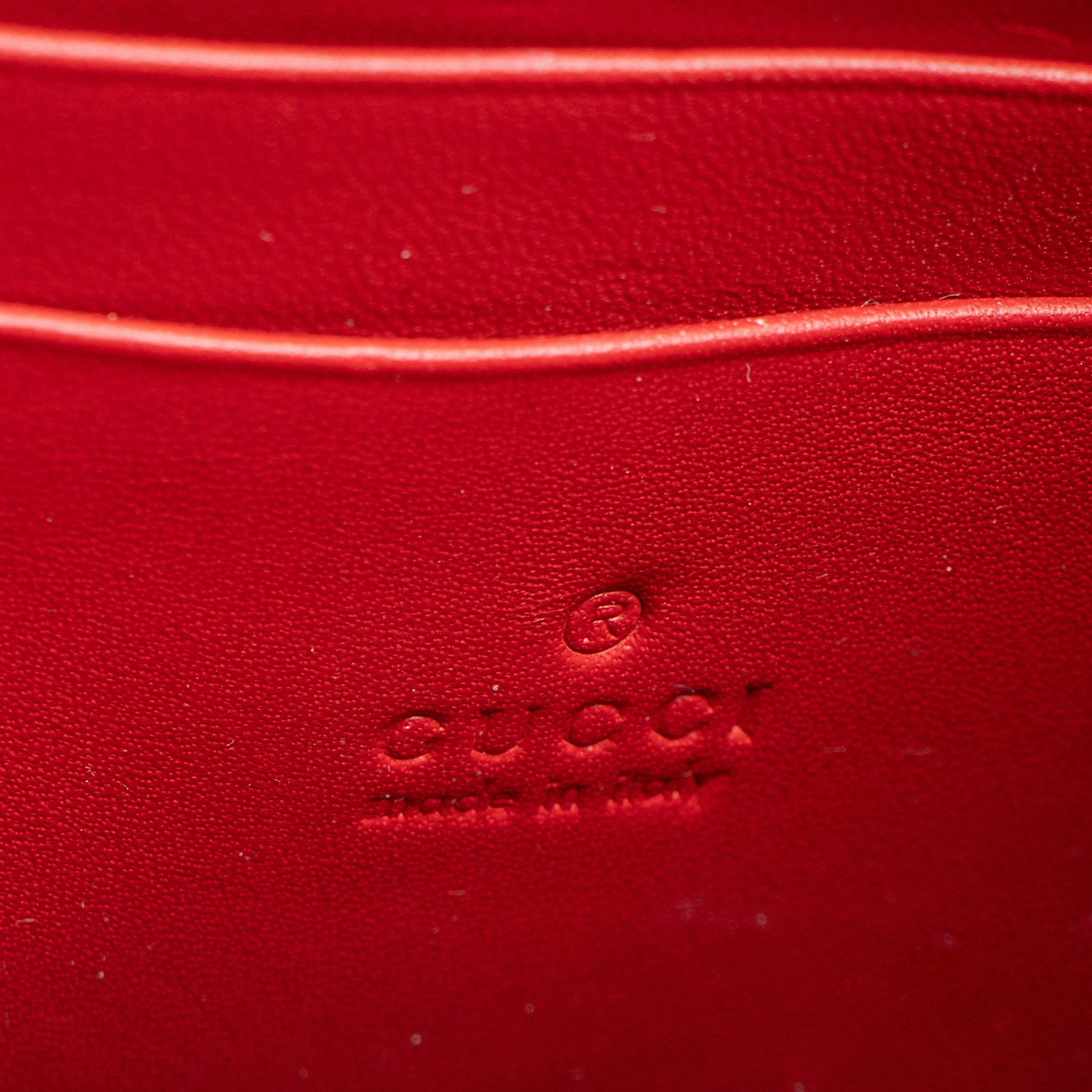 Gucci GG Supreme Blooms Wallet on Chain