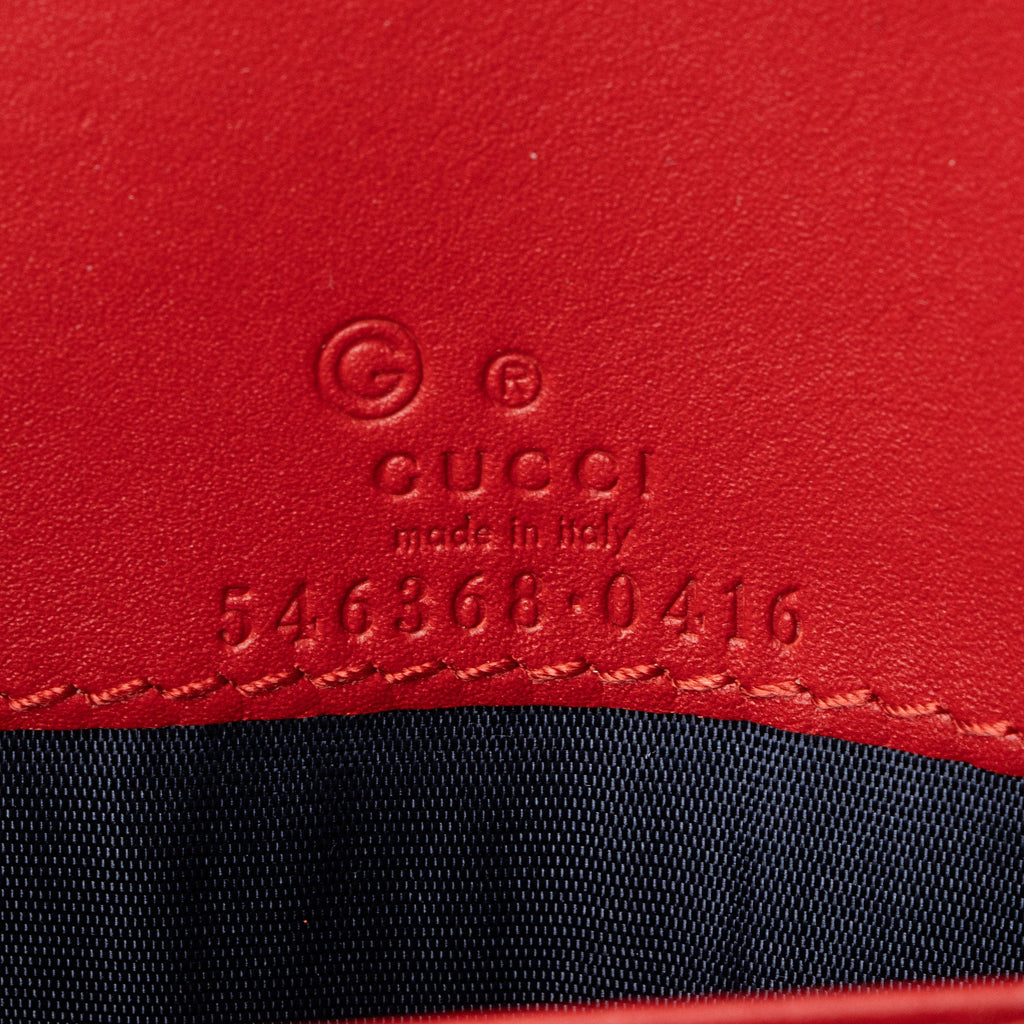 Gucci GG Supreme Blooms Wallet on Chain