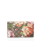 Gucci GG Supreme Blooms Wallet on Chain