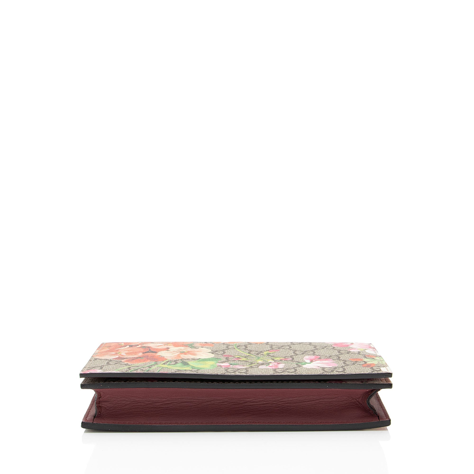 Gucci GG Supreme Blooms Wallet on Chain