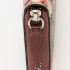 Gucci GG Supreme Blooms Zip Around Wallet (SHF-8w1PQp)