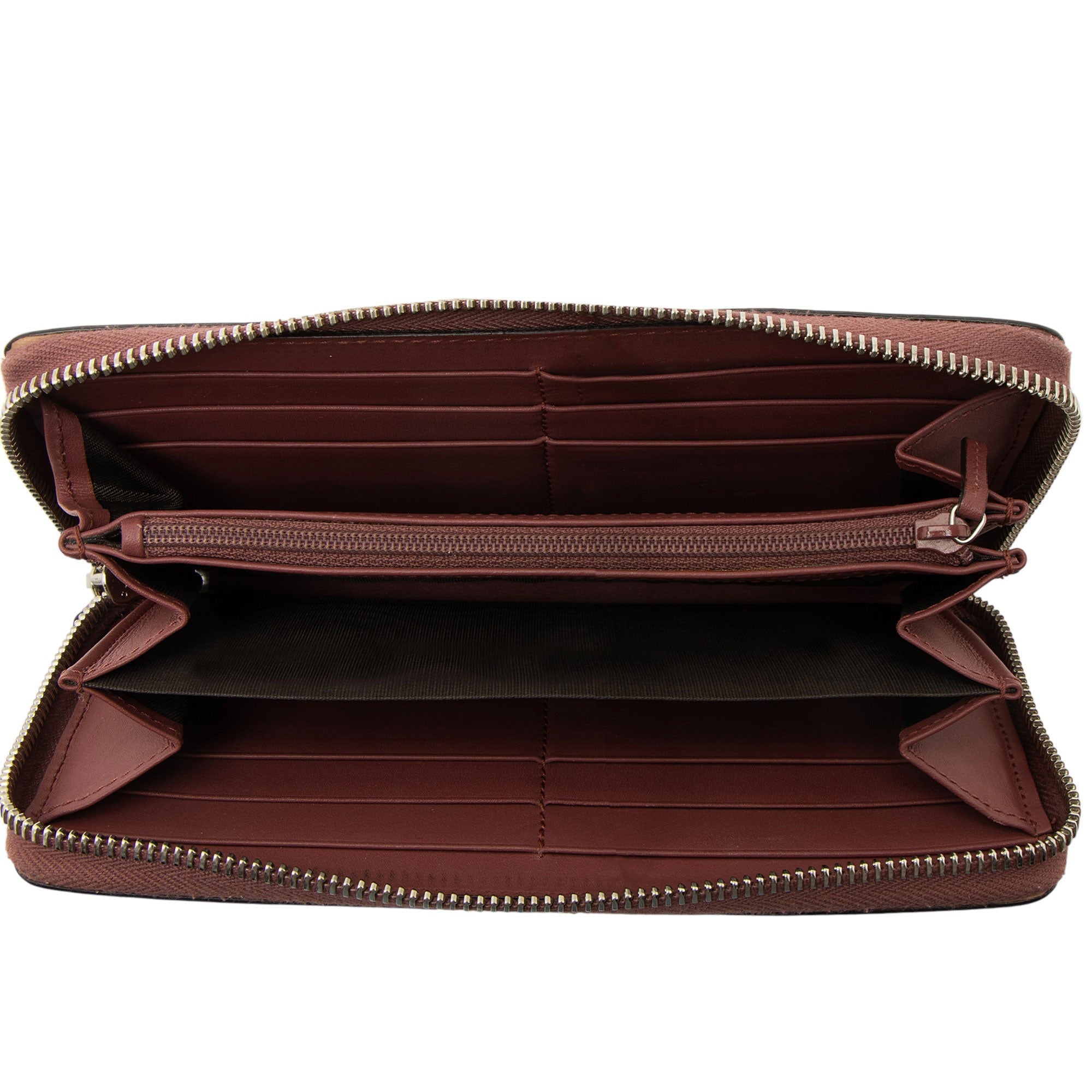 Gucci GG Supreme Blooms Zip Around Wallet