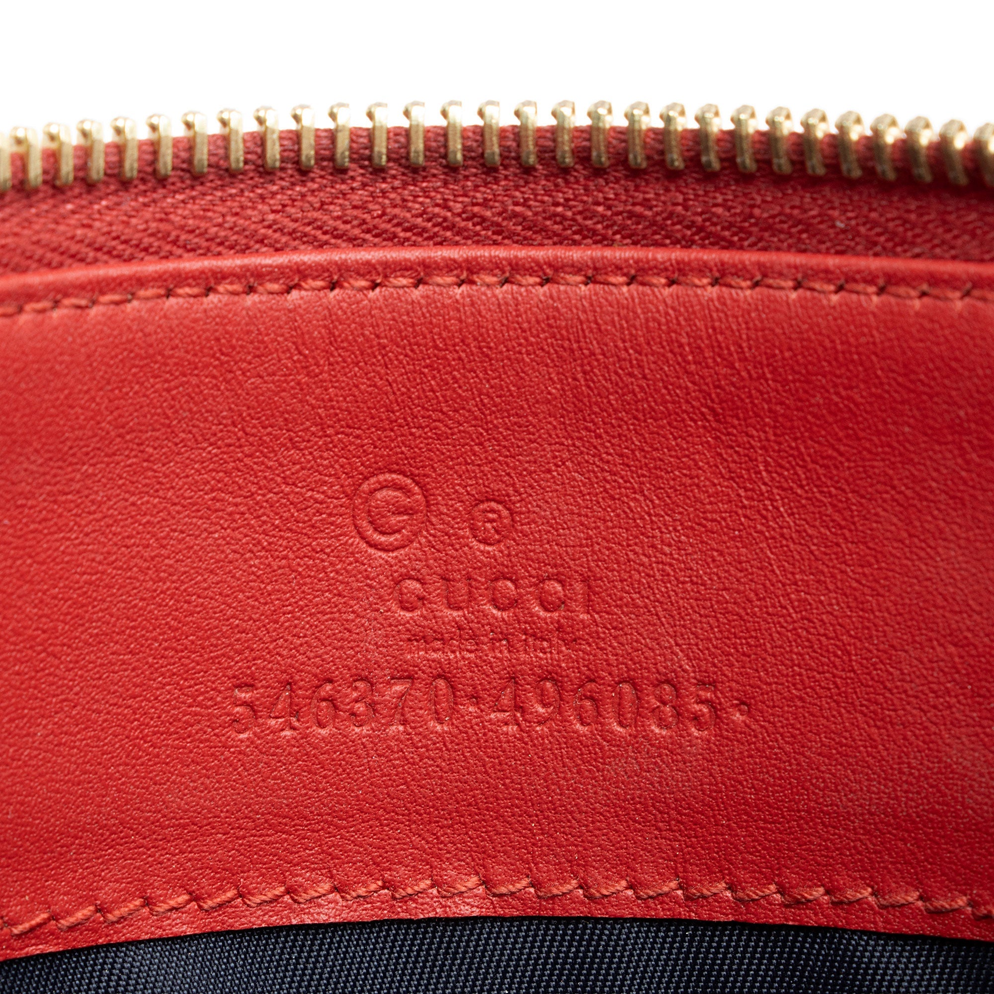 Gucci GG Supreme Blooms Zip Pouch (SHF-W5F9OF)