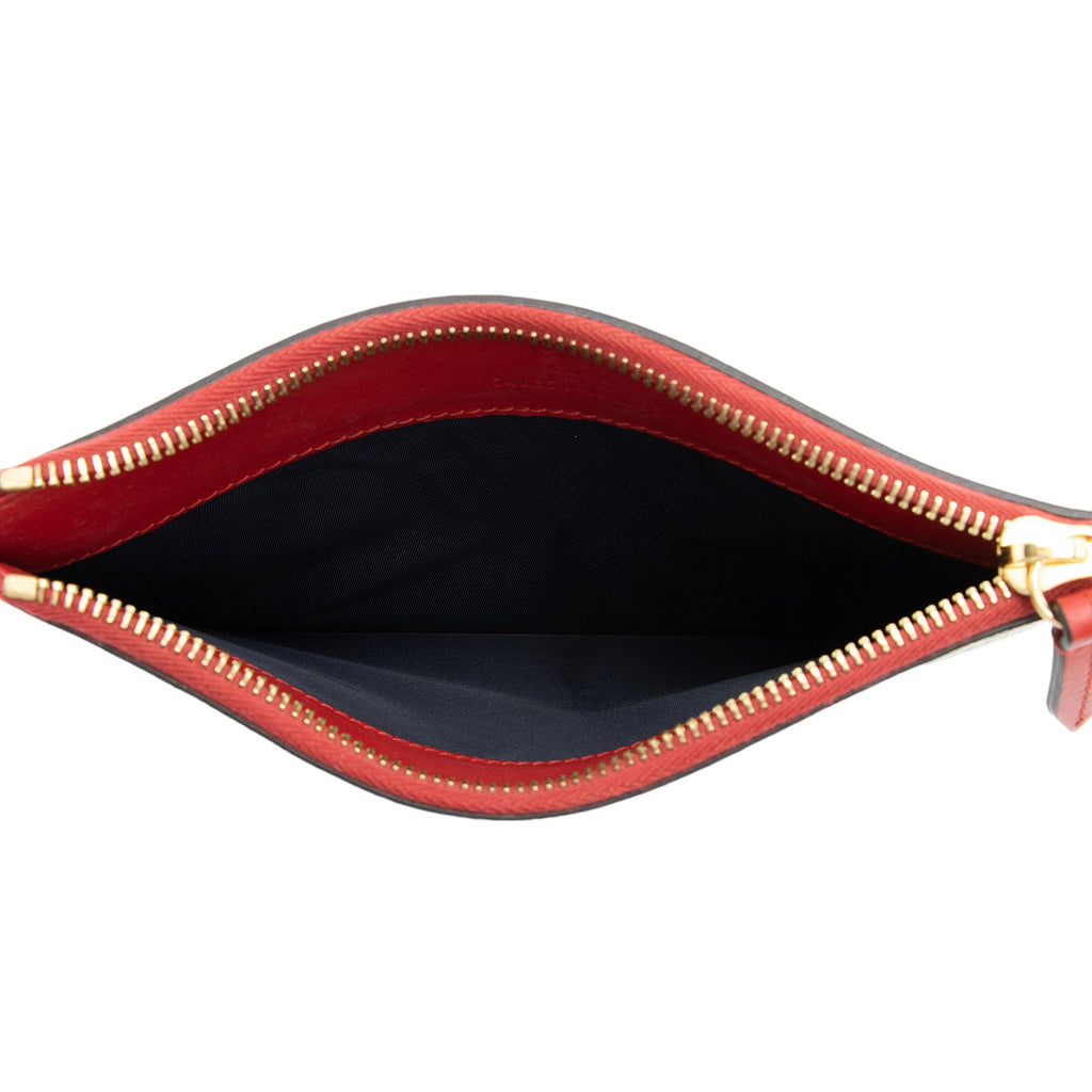 Gucci GG Supreme Blooms Zip Pouch (SHF-W5F9OF)