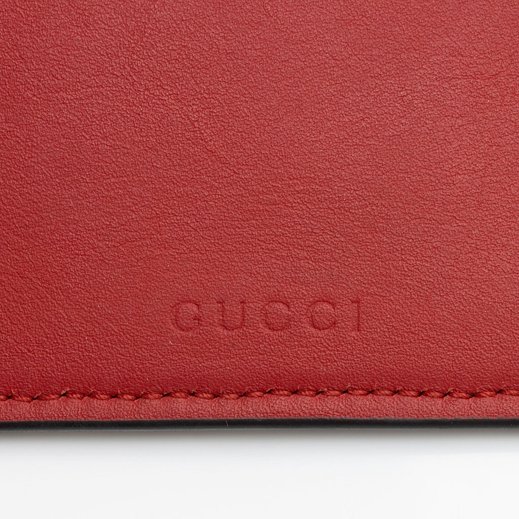 Gucci GG Supreme Blooms Zip Pouch (SHF-W5F9OF)