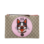 Gucci GG Supreme Bosco Clutch (SHG-ikvRoS)