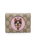 Gucci GG Supreme Bosco Patch Card Case