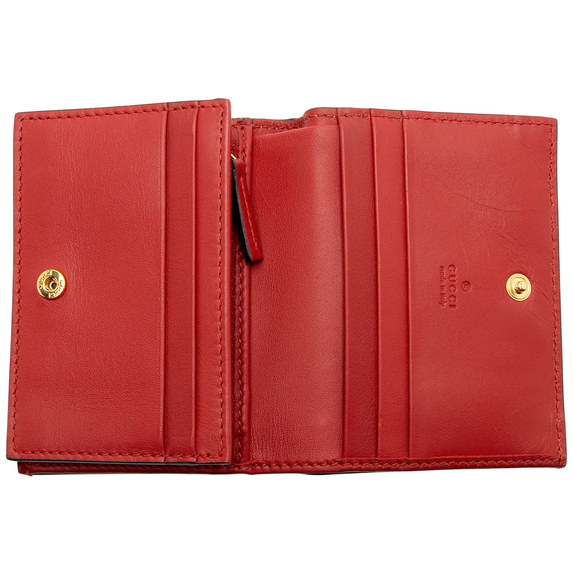 Gucci GG Supreme Bosco Patch Card Case