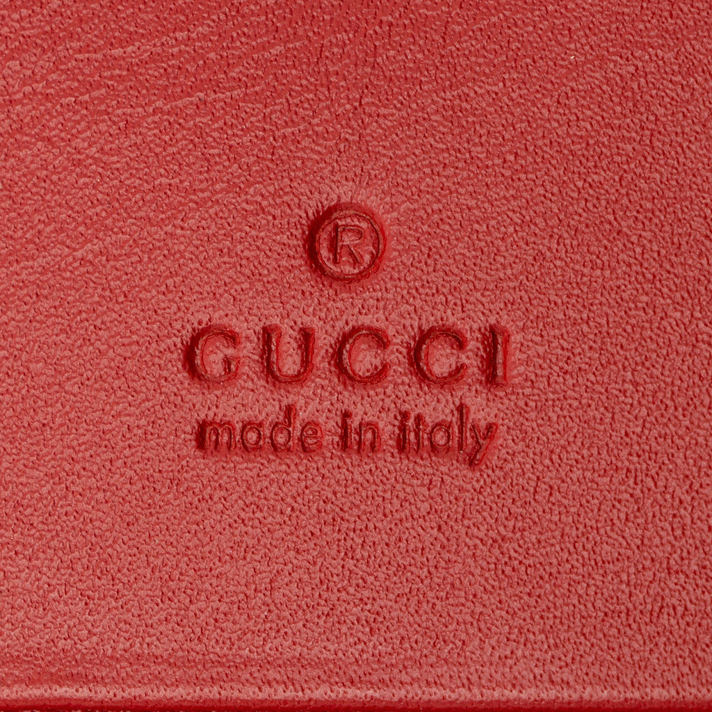 Gucci GG Supreme Bosco Patch Card Case