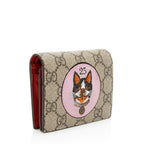 Gucci GG Supreme Bosco Patch Card Case