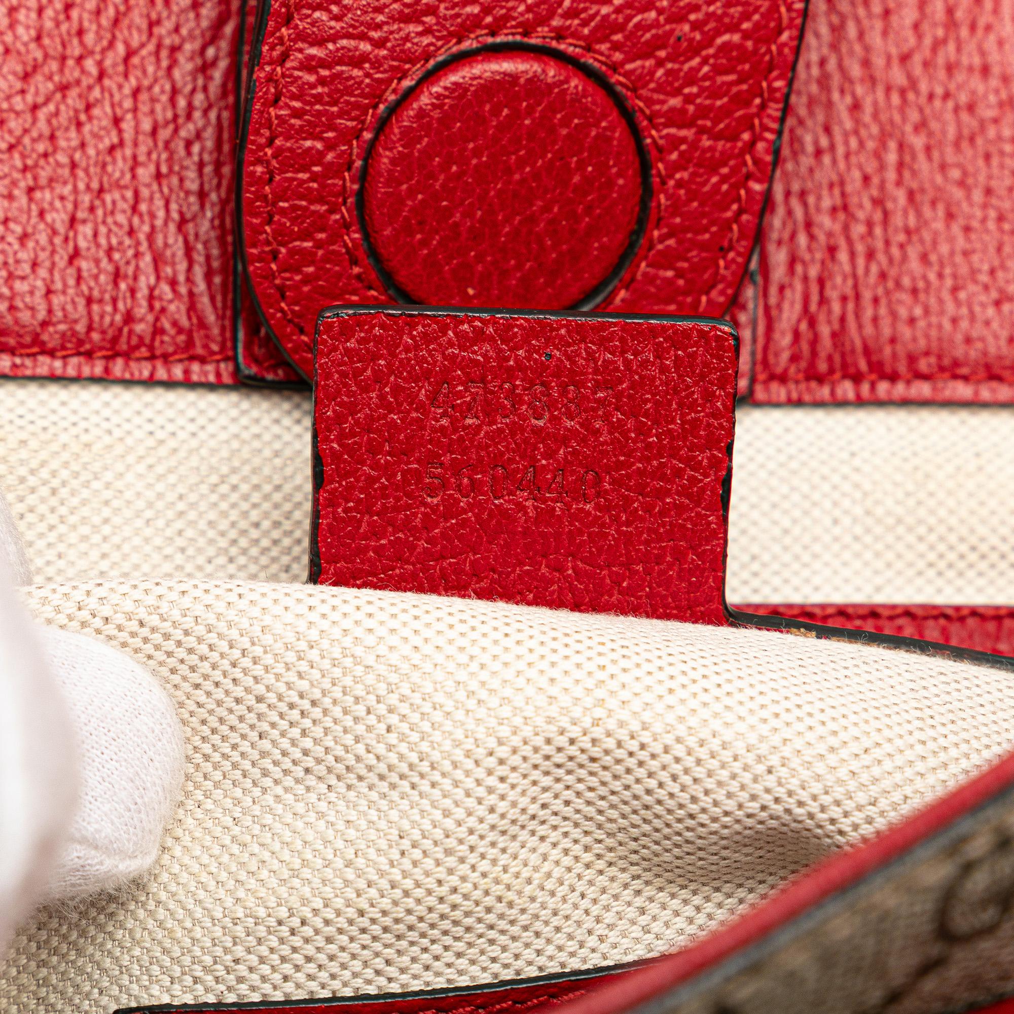 Gucci GG Supreme Bosco Web Satchel