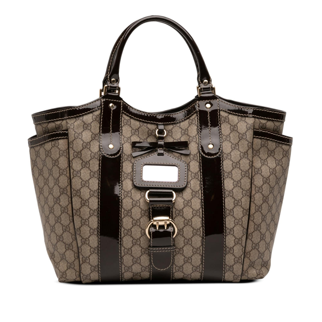 Gucci GG Supreme Bow Tote