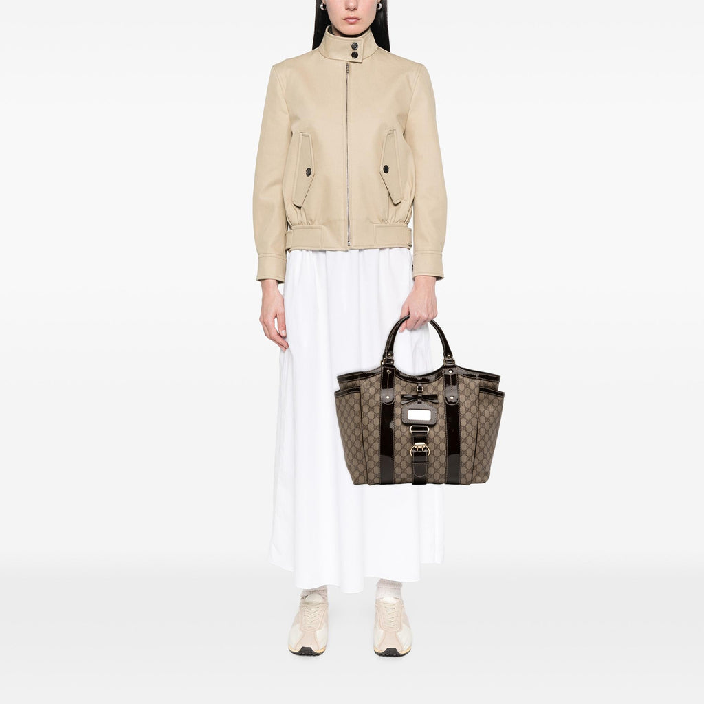 Gucci GG Supreme Bow Tote