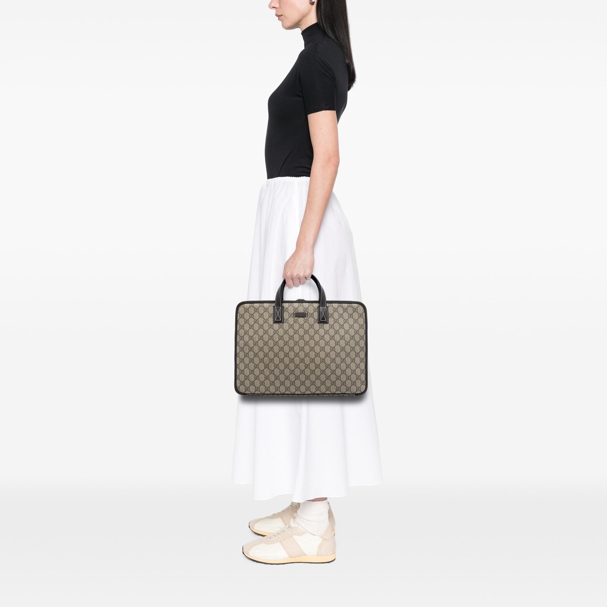 Gucci GG Supreme Briefcase