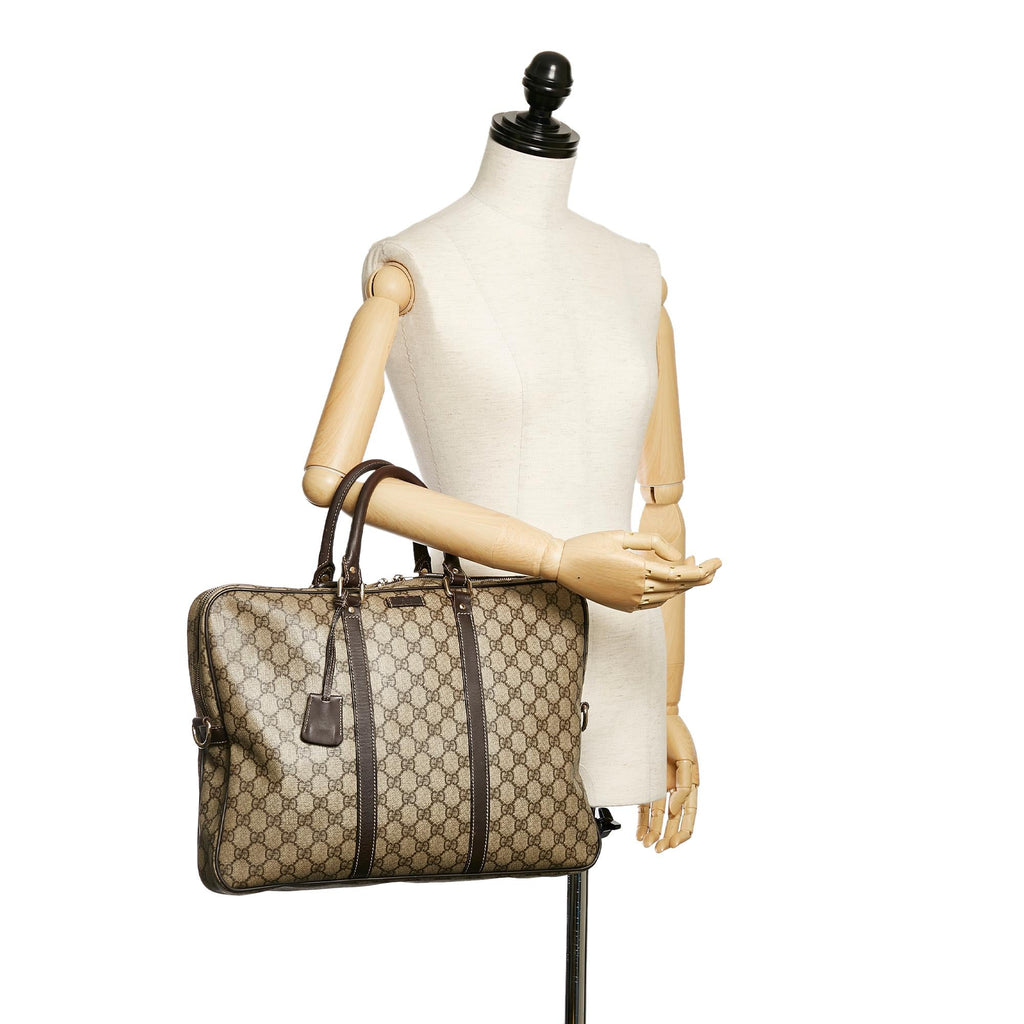 Gucci GG Supreme Business Bag (SHG-29992)