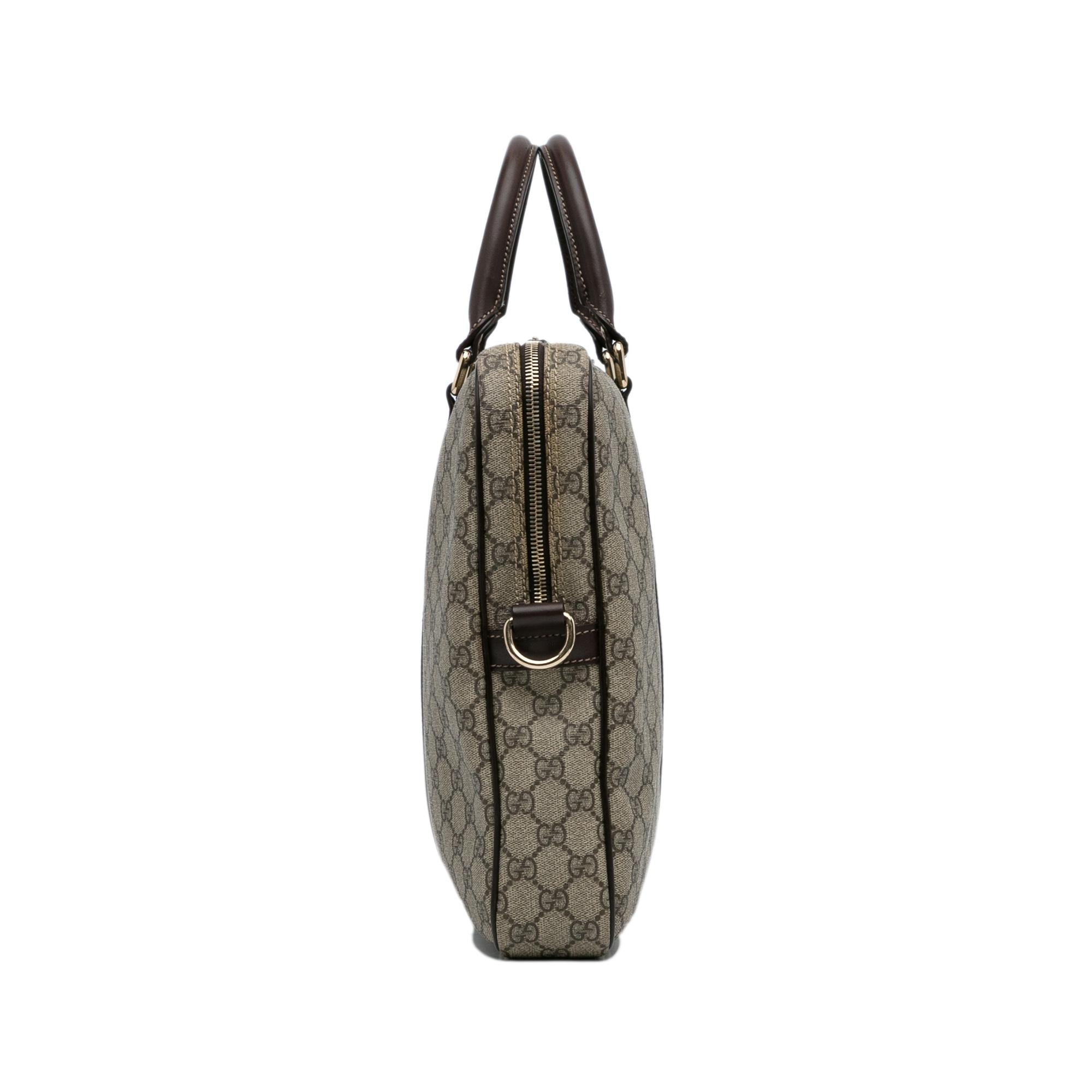 Gucci GG Supreme Business Bag (SHG-IwhYKL)