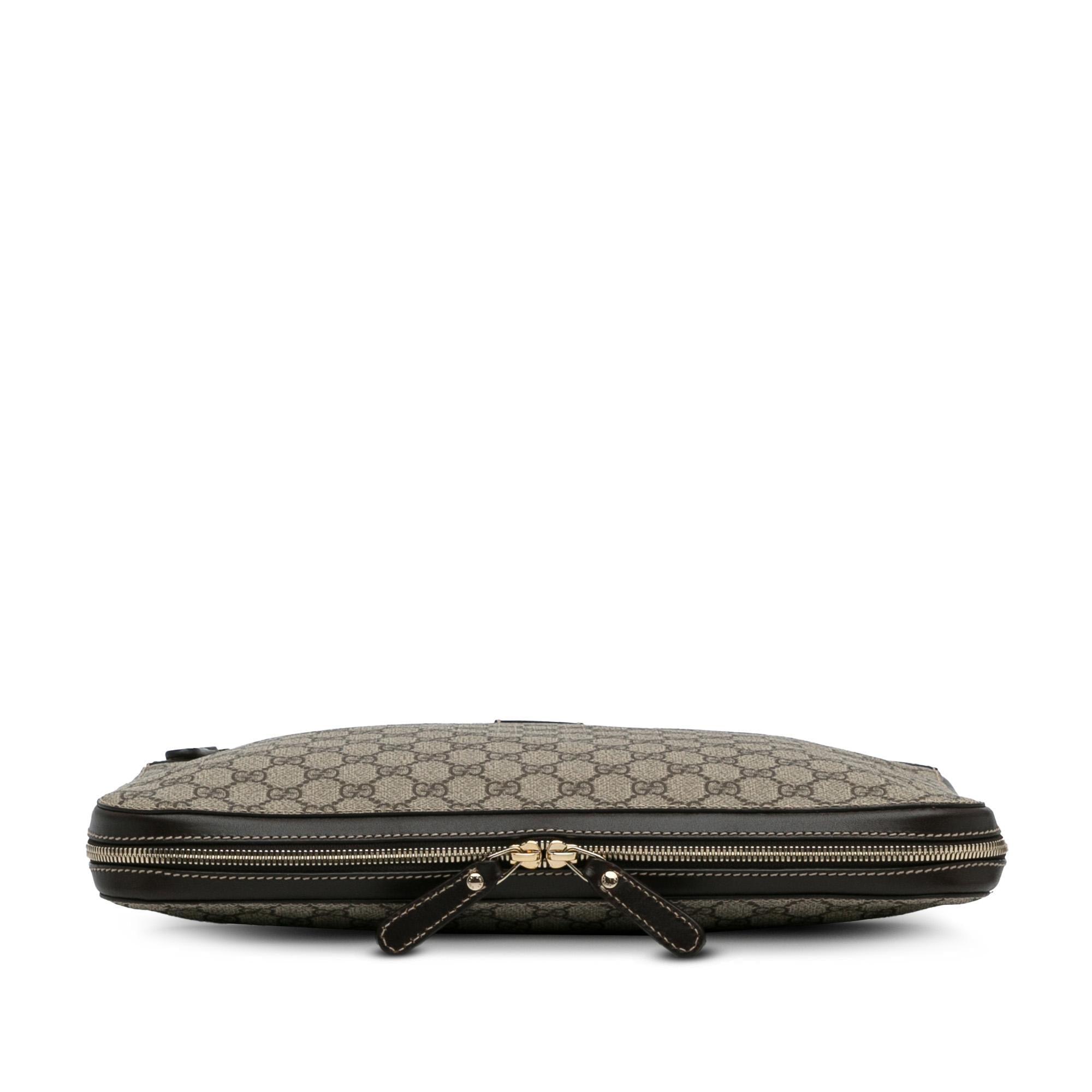 Gucci GG Supreme Business Bag (SHG-mKY0WE)