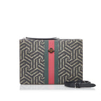 Gucci GG Supreme Caleido Web Bee Crossbody Bag (SHG-b130uG)
