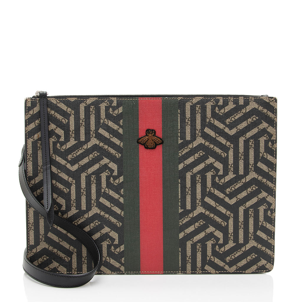 Gucci GG Supreme Caleido Web Small Messenger